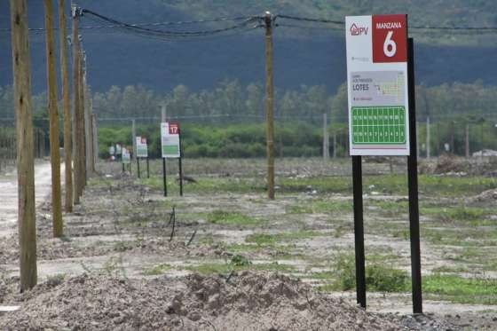 La entrega de lotes en Los Paraísos será por etapas