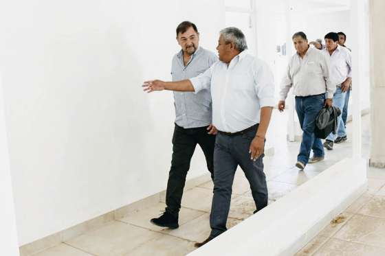 Isa recorrió importantes obras de infraestructura en Molinos