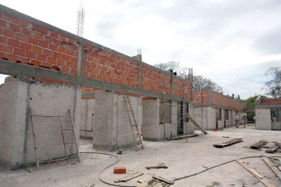 En El Potrero se construye un nuevo edificio para el secundario N° 5223