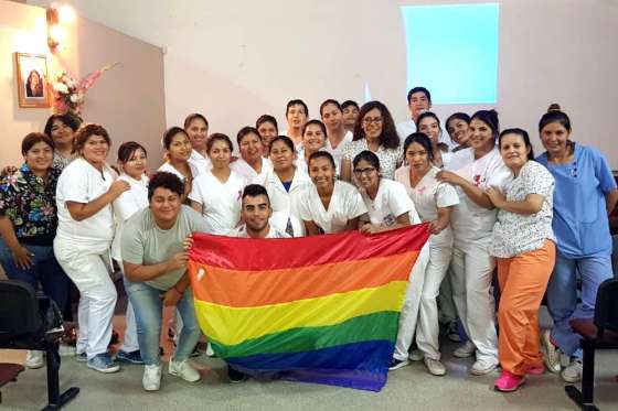 Funcionarios  de salud de Güemes promueven acciones en defensa de los derechos de la comunidad LGBTIQ