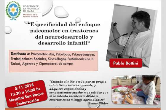 Embarcación será sede de la formación sobre enfoque psicomotor y desarrollo infantil