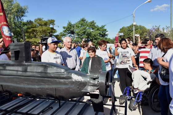 Una plazoleta recuerda a los salteños desaparecidos del ARA San Juan