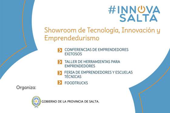 Llega una nueva edición del Showroom de innovación y tecnología, INNOVA SALTA
