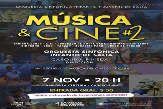 Música de películas y series por la Orquesta Sinfónica Infantil
