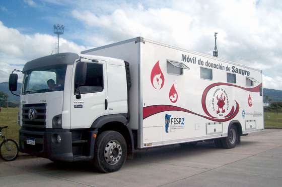 Hoy habrá una nueva colecta de sangre en la plaza 9 de Julio