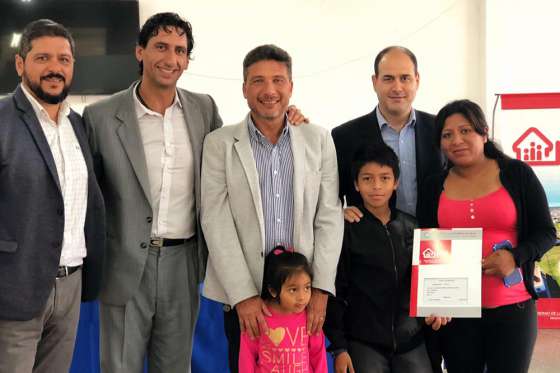 Entregaron terrenos correspondientes a la segunda etapa de Los Paraísos