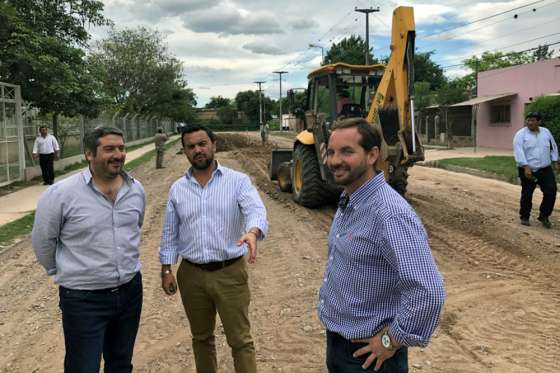 Verificaron avance de obras en El Galpón