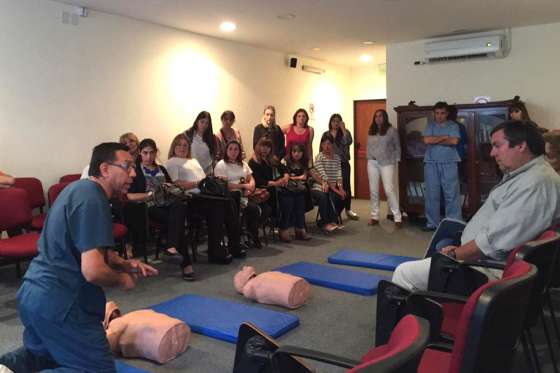 El personal del Ministerio Público recibe capacitación en Reanimación Cardiopulmonar Básica