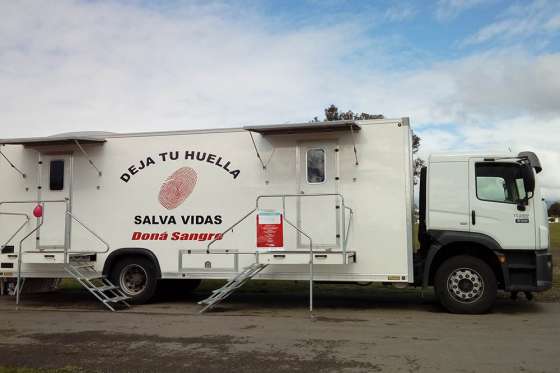 En el Día del Donante Voluntario hoy hay colecta de sangre en plaza 9 de Julio