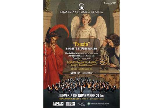 Esta noche sube a escena Fausto Concierto interdisciplinario