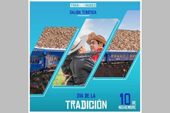 El Día de la Tradición se festeja en el Tren a las Nubes
