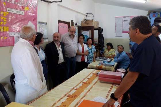 El ministro Mascarello verifica la entrega de turnos protegidos en los Centros de Salud