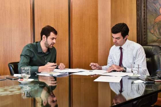 Urtubey se reunió con el Ministro de Economía para definir detalles del Presupuesto Provincial 2019