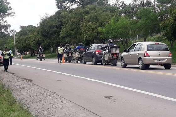 Seguridad Vial detectó a más de 1.100 infractores durante el fin de semana