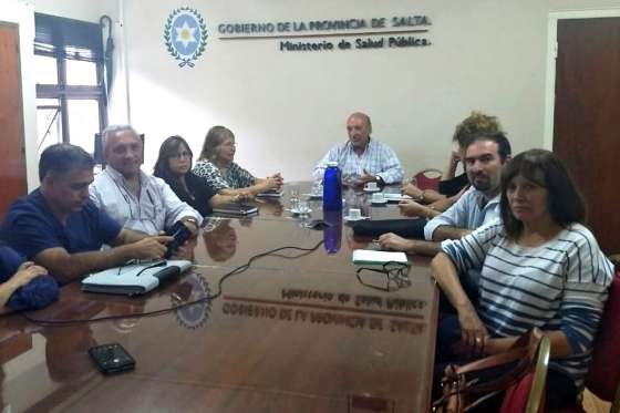 El ministro Mascarello se reunió con las autoridades de los colegios de profesionales de la Salud