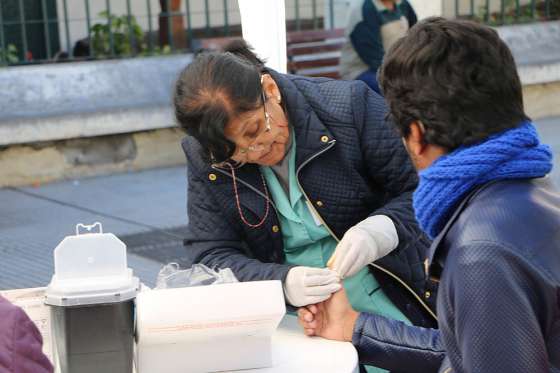 Realizan test rápido de VIH hoy en barrio Constitución y en General Güemes