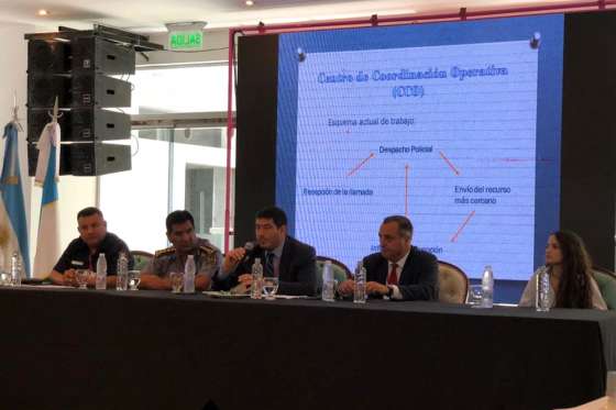 Expusieron sobre las Políticas de Seguridad que se aplican  en Orán