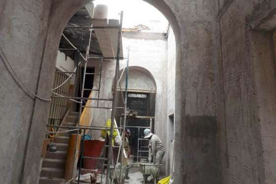 Realizan tareas de refacción en la escuela Marcelo Lotufo