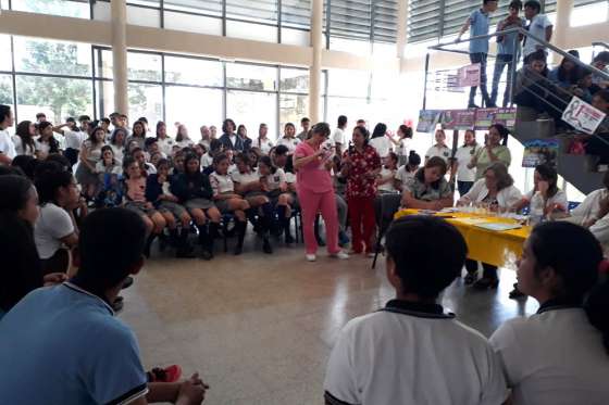 Alumnos de Rosario de la Frontera participaron en olimpíadas de prevención de VIH y ETS
