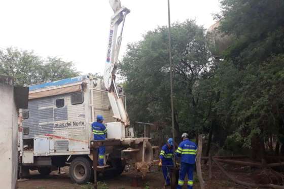 Aguas del Norte brindó asistencia técnica en la comunidad de Santa María