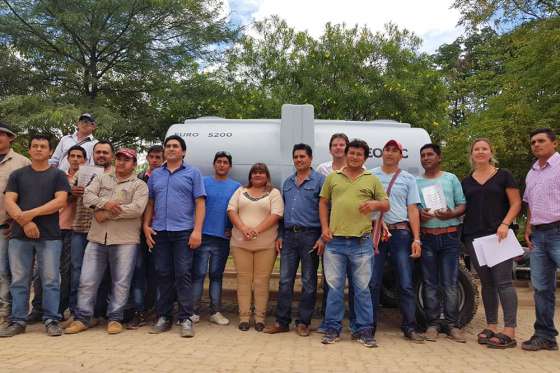 Familias criollas reubicadas de los lotes 55 y 14 cuentan con pozos de agua