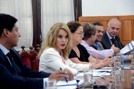 La ministra Bibini analizó con diputados y senadores el presupuesto 2019
