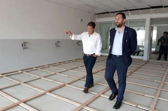 Funcionarios provinciales y nacionales  recorrieron obras educativas en El Huaico y Atocha