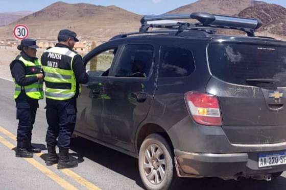 Seguridad Vial fiscalizó más de 11 mil vehículos durante el fin de semana