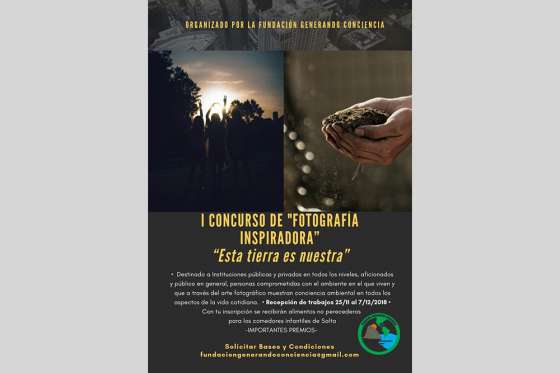 Mañana se presentará un Concurso de Fotografía Inspiradora “Esta Tierra es Nuestra”