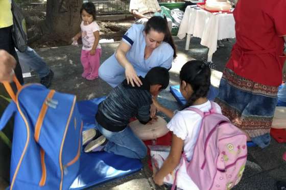 Se realizará en la plaza Belgrano una gran feria de salud con profesionales residentes