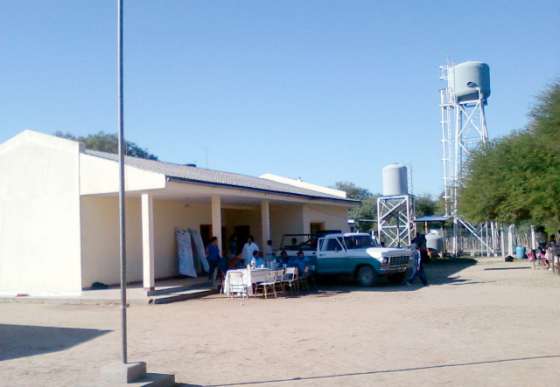 La Provincia construyó redes de agua potable en parajes de Rivadavia Banda Sur  