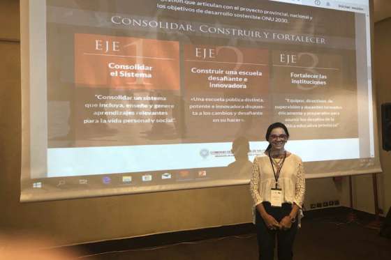 Salta expone su experiencia educativa en Santo Domingo