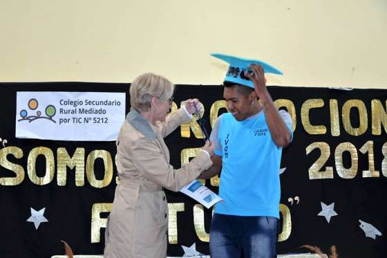 Egresaron veintiséis alumnos del Secundario Rural mediado por Tecnologías