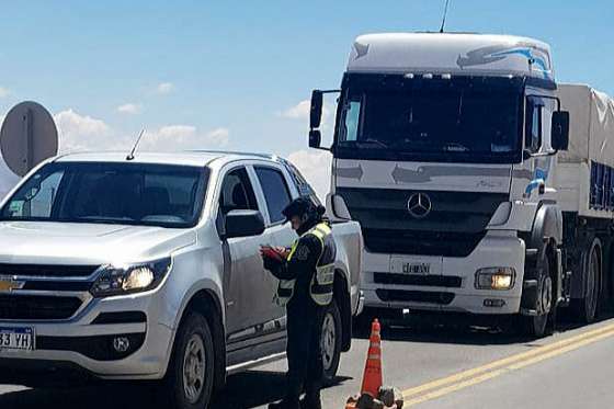 Más de 7.600 vehículos fueron controlados durante el fin de semana