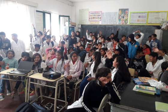 Niños del Hogar Escuela aprendieron sobre el perjuicio de las drogas