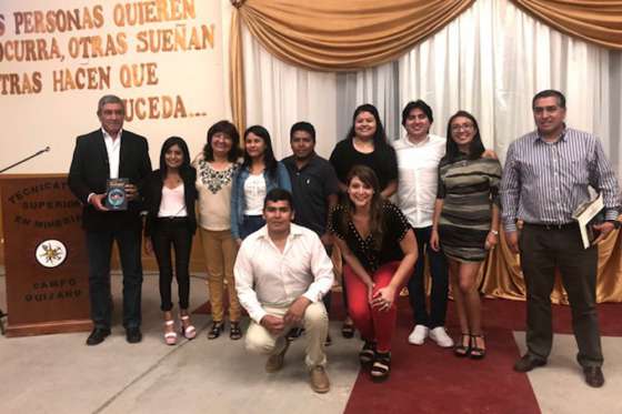 Egresaron 15 nuevos Técnicos Superiores en Minería en Campo Quijano