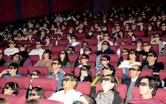 A sala llena se estrenó la sala 3D en Salta