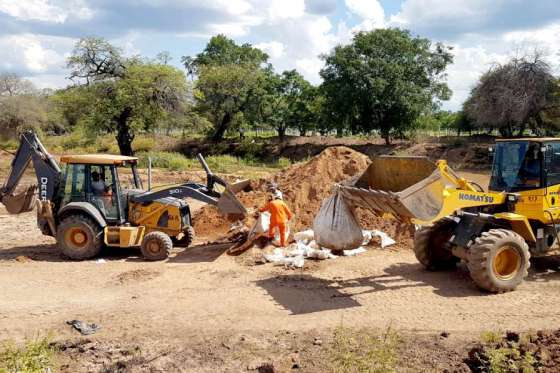 En Santa Victoria Este, Vialidad optimiza el estado de la ruta provincial 146-S