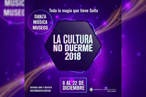 Continúa el ciclo La Cultura No Duerme