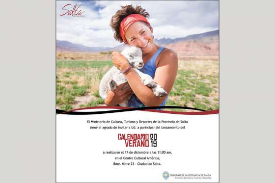 Hoy se presentará el Calendario de Verano 2019