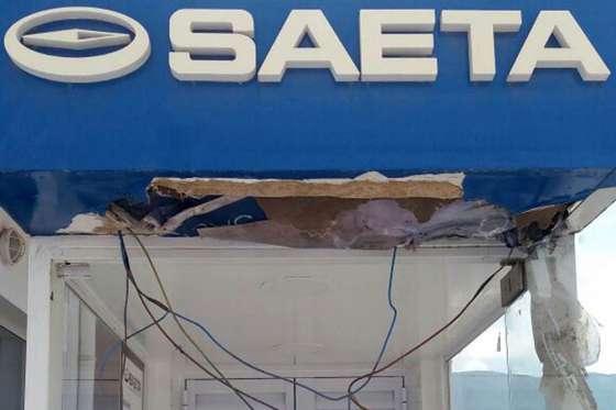 Fueron dañados 23 paradores y 4 terminales de autogestión