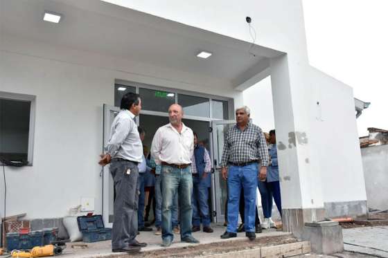 Está próxima a finalizar la obra de construcción del centro de salud en La Candelaria