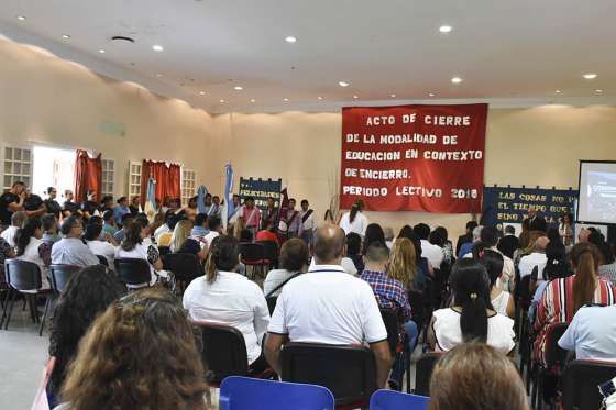 Cerró el ciclo lectivo 2018 en las unidades carcelarias de la provincia