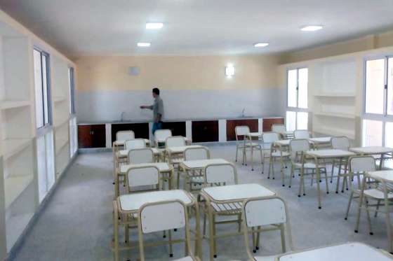 Finalizó la construcción del nuevo edificio educativo en Capitán Juan Page