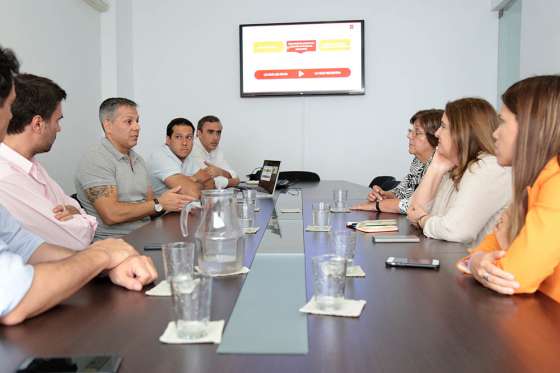 Abeleira se reunió con la legisladora y presidenta de la fundación Pensar, Carmen Polledo