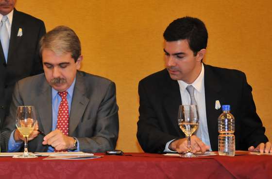 El gobernador Urtubey se reunió con Aníbal Fernández 