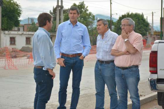 Yarade supervisó las obras en la ruta provincial 26