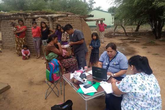 Con el operativo sanitario de Refuerzo Estival se asistió a familias de Alto La Sierra