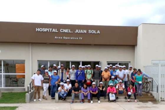El centro sociosanitario de Coronel Juan Solá capacita sobre adicciones