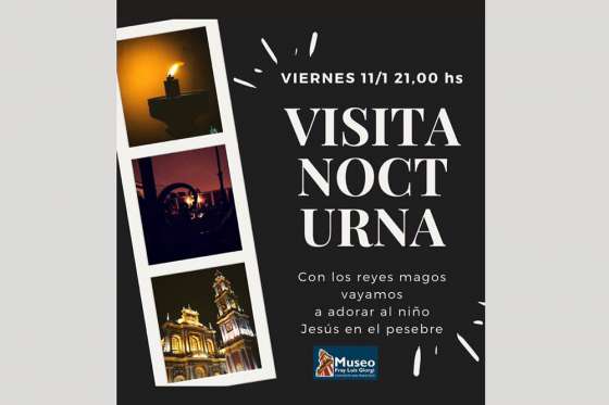 Hoy se realizarán visitas nocturnas en el Museo San Francisco